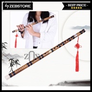 PTR Seruling Suling Flute Bamboo Bambu Dizi Tradisional China Set