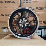 New Sport Rim 15inch CE28 15X6.5JJ 8H100/114.3 Gunmetal Centre Polish Mach Lip