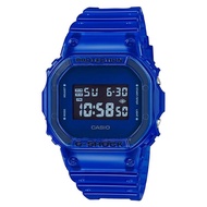 Casio G-Shock DW-5600 Lineup Special Color Models Blue Semi-Transparent Resin Band Watch DW5600SB-2D DW-5600SB-2D
