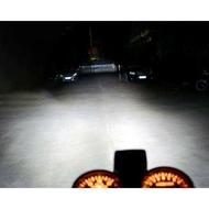 ชุดแปลงหลอดไฟหน้า LED H7 สีขาว สําหรับ BMW S1000RR 2009-2018 S1000XR 2 ชิ้น