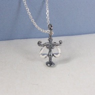 十二星座系列--天秤座銀項鍊