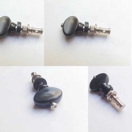 🔥pemusing gitar Guitar Accessories Guitar Tuning Pegs Ukulelele Tuner Black Plastic Head Tuner uk Tu