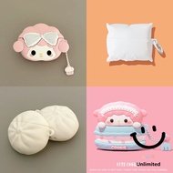 For HOCO EW43 Earphone Case Personality bun retro phone headset cover