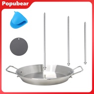 Al Pastor Skewer Vertical Skewer for Grill 9 Inch Stainless Steel Skewer Stand with 3 Removable Spik