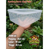 Container 26.5 x 19 x 8.5 cm Reptile Cage