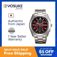 ORIENT Solar WV0031TY Sports Horizon 70's style JMADE Chronograph luminous light Date Red Silver Stainless  Wrist Watch For Men from YOSUKI JAPAN / WV0031TY (  WV0031TY  WV WV003 WV0031   )
