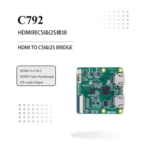 C792 4K 60Hz HDMI IN to CSI-2 Adapter & I2S BliKVM and PiKVM "KVM over IP" board, supports audio and