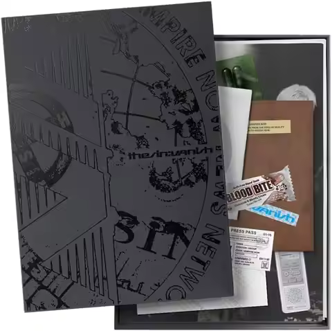 ENHYPEN [7th Mini Photobook Album THE SIN : VANISH](FORBIDDEN Ver.) + 3 Extra Photocards Set