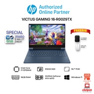 HP Victus Gaming Laptop 16-r0029TX - Blue ( I7-13700HX, 16GB, 512GB SSD, RTX4070 8GB, W11 )