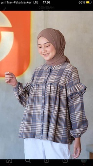 atasan balen kotak by lfy/atasan wanita