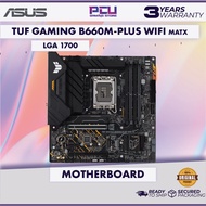 ASUS TUF GAMING B660M-PLUS WIFI D4 MATX LGA1700 MOTHERBOARD (3 Years Warranty)