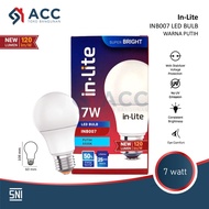 InLite 7 Watt LED Bulb INB007 7 Watt White Bulb