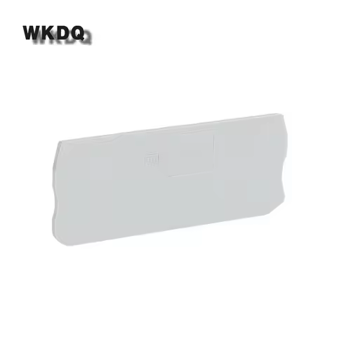 D-ST2.5-QU 10Pcs End Cover For ST2.5 PT2.5 Quattro Din Rail Terminal Blocks Plate L72/H29.5/W2.2mm 4