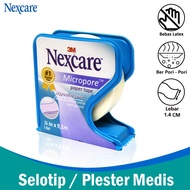 3m Nexcare Medical Paper Plaster 1.4 Cm 1 Roll 0.5 In X 9.1 M Micropore Surgicial Paper Tape 3M-T-20