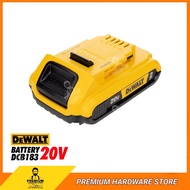 DEWALT Li-ion Battery DCB183 (20V / 2.0Ah) Dewalt Power Tools Drill Grinder Sander Battery