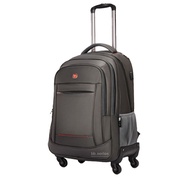 กระเป๋าเป้ล้อลาก 4 ล้อ กระเป๋าเป้ใส่คอม กระเป๋านักเรียน ช่องใส่โน๊ตบุ๊ค(notebook) มีช่องUSB กันน้ำได