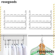 ROSEGOODS1 Magic Hangers Magic Multifunctional Clothing Organizer Space Saver Metal Cloth Hanger