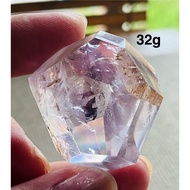 Natural Bolivia Amethyst Freeform Block High Transparency Rainbow 🌈 32g/33g