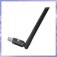 (V L A O)600Mbps USB WiFi Bluetooth 5.0 Adapter 2.4G 5GHz Wi-Fi Antenna Dual Band 802.11ac Mini Wire