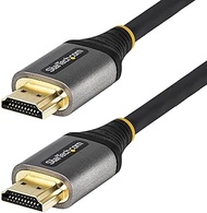 StarTech.com 3ft (1m) Premium Certified HDMI 2.0 Cable - High Speed Ultra HD 4K 60Hz HDMI Cable with Ethernet - HDR10, ARC - UHD HDMI Video Cord - for UHD Monitors, TVs, Displays - M/M (HDMMV1M)