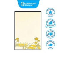 (20pcs) A4 Gold Hotstamping Artist Card 160g / Frame Art Print Cover Card / Kad sijil cetak emas