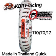 ⊿QUICK TIRE PHOENIX TUBELESS By 17 110/70/17 120/70/17 130/70/17 140/70/17✫# tubeless tire 14 #