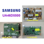 SAMSUNG LED TV UA46D5500 46D5500 Power Board PD46A0_BSM BN44-00422A Main Board BN41-01660A T-Con Boa