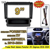 Subaru Forester XV Impreza 2018-2025 9 Inch Headunit Panel Frame