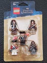 Lego Pirates of The Caribbean Mini Figure 5Pack Item #4638572 Captain Jack Sparrow, Gunner Zombie, Y