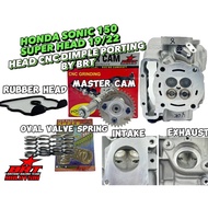 ( 19/22MM & 21/24MM ) BRT RACING SUPERHEAD SUPER HEAD ( CNC DIMPLE PORTING ) RSX150 RS150 RSX 150 RS