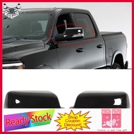 sunnyhousess Rearview Mirror Cover 6RP44KXJAA Black Door Rear View Replacement for 1500 2019?2022 Wo