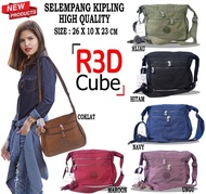 TAS SELEMPANG WANITA / SLING BAG KIPLING 5 RUANG / TAS KIPLING WANITA