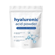 Hyaluronic Acid Powder, Low Molecular Weight Hyaluronic Acid for Skin Water Soluble Hydrating Nouris