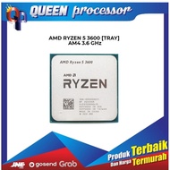 RyzenN AMD Processor 5 3600 Tray AM4 3.6GHz