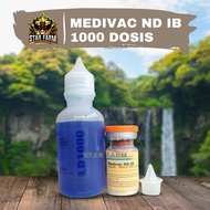 Vaksin Medivac ND IB 1000 Dosis Mencegah ND & IB Pada Unggas