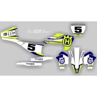 Husqvarna Custom Decal 500 Micron Thick Designbebas Fr12