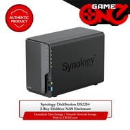 Synology DiskStation DS225+ 2-Bay Diskless NAS Enclosure