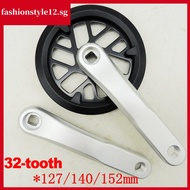 【FSTY】32T folding bike chainring kids bike for ebike  127/140/152mm crankset