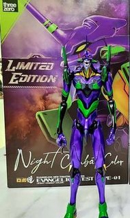 (Brand New)Threezero ROBO道 新世紀 EVANGELION 福音戰士 EVA-01 初號機-夜間戰鬥配色 (會場限定金屬色塗裝)