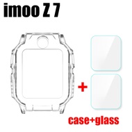 For imoo Watch Z7 Case + Glass Screen protector Cover Protective Bumper Film