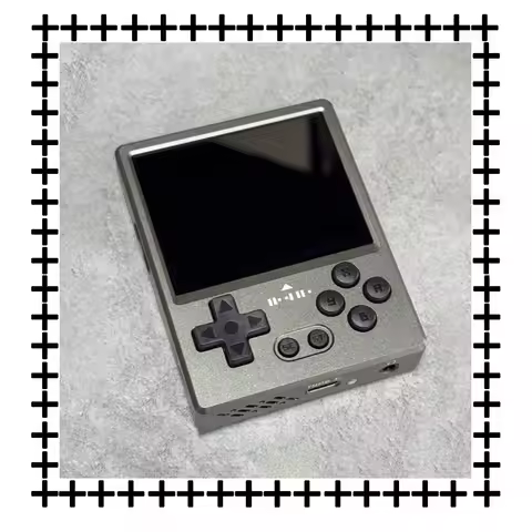 GKD Pixel 2 Metal Handheld Game Consol CNC Mini Game Player 2.4 Inch 640x480px Screen Lightweight Pc