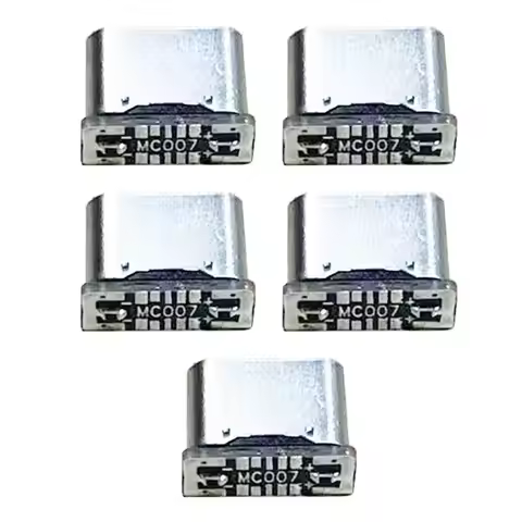5pcs MC007 USB To Type-C Adapter Board DIY Repair And Modification Accessories Support Charging And 