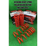 AR RACING NAVARA D40/NP300 Height Coil Spring Lift Up