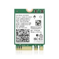 AX210NGW WiFi 6E Card M.2 5400Mbps Tri-Band Wireless Module for laptop,11AX WiFi Adapter with Blueto