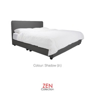 ฐานเตียง+หัวเตียง เตียงนอน โครงไม้เต็ง 6 ฟุต 5 ฟุต 3 ฟุตครึ่ง(ไม่รวมที่นอน) NEW YORK Bedding Frame
