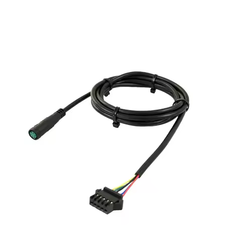 ABVH-2X Ebike Bicycle KT Controller 5Pin Display Waterproof Conversion Cable For Electric Bike Conve