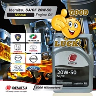 Idemitsu 20W-50 SJ/CF 4L Gasoline Engine Oil 4 Litre