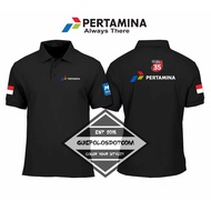 PERTAMINA ALWAYS THERE POLOSHIRT - Pertamina Always There My Pertamina Collared Shirt - PERTAMINA AL