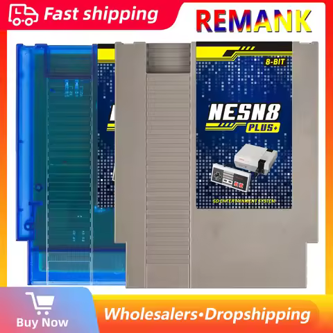 REMANK N8 Cartridge NESN8 Plus N8 Nes Cartridge For Video Game Console Accesories NES N8 Plus 8-Bit 