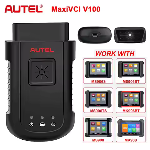 Autel MaxiVCI V100 Wireless Diagnostic Interface Bluetooth Connector With MS906BT MS906TS MK906BT MK